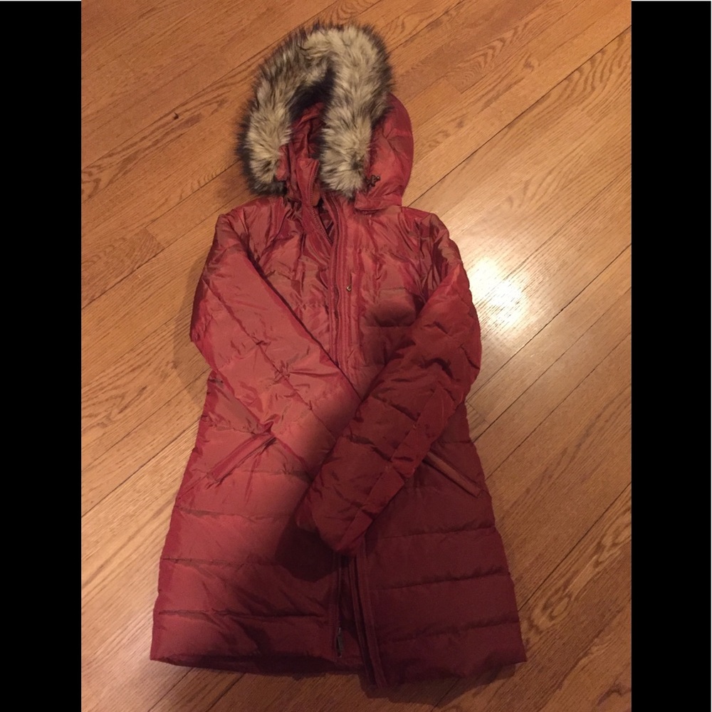 Lands end down woman’s coat